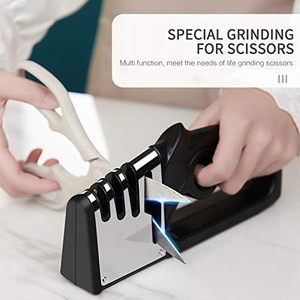 <span class=keywords><strong>Amazon</strong></span> Hotsale Cho Dao Nhà Bếp 4-Trong-1 Của Nhãn Hiệu Dao Cắt Kéo Mài - Product Image 6