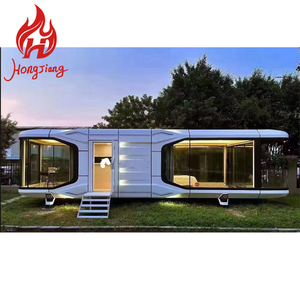 Cabin chim prefab không gian con nhộng nhà với giường cabin khách sạn ngủ <span class=keywords><strong>Pod</strong></span> nhà ngoài trời sang trọng <span class=keywords><strong>pod</strong></span> không gian viên nang nhà cửa hàng di động - Product Image 1