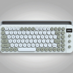 Compact 90-Keys 2.4Ghz Wireless Office <strong>Keyboard</strong> Kailh Gateron Silk Screen USB Quiet Holder New Compact Rechargeable <strong>Keyboard</strong> - Product Image 1