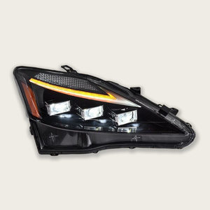ไฟเลนส์ LED อุปกรณ์ตกแต่งรถยนต์สำหรับ Lexus IS250 IS300 06-12ชุดประกอบไฟหน้ารถดัดแปลงสัญญาณเลี้ยวสำหรับวิ่งกลางวัน - Product Image 3