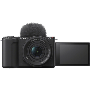 ZV-E10M2KB-ZV-E10 IIブラックミラーレスカメラ本体26MP APS-C Exmor R CMOSセンサー8Kビデオ解像度 - Product Image 1