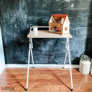 Easy to Carry and Storage <strong>Notebook</strong> <strong>Computer</strong> See Through Desk with Keyboard Tray l Shape <strong>Computer</strong> <strong>Table</strong> Desk Printer Shelf - Product Image 6