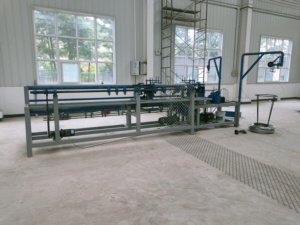 Benutzer definierte voll automatische Diamond Gi Draht geflecht Maschendraht zaun Webnetz Zaun herstellung Maschine Fabrik preis Bau Motor - Product Image 6