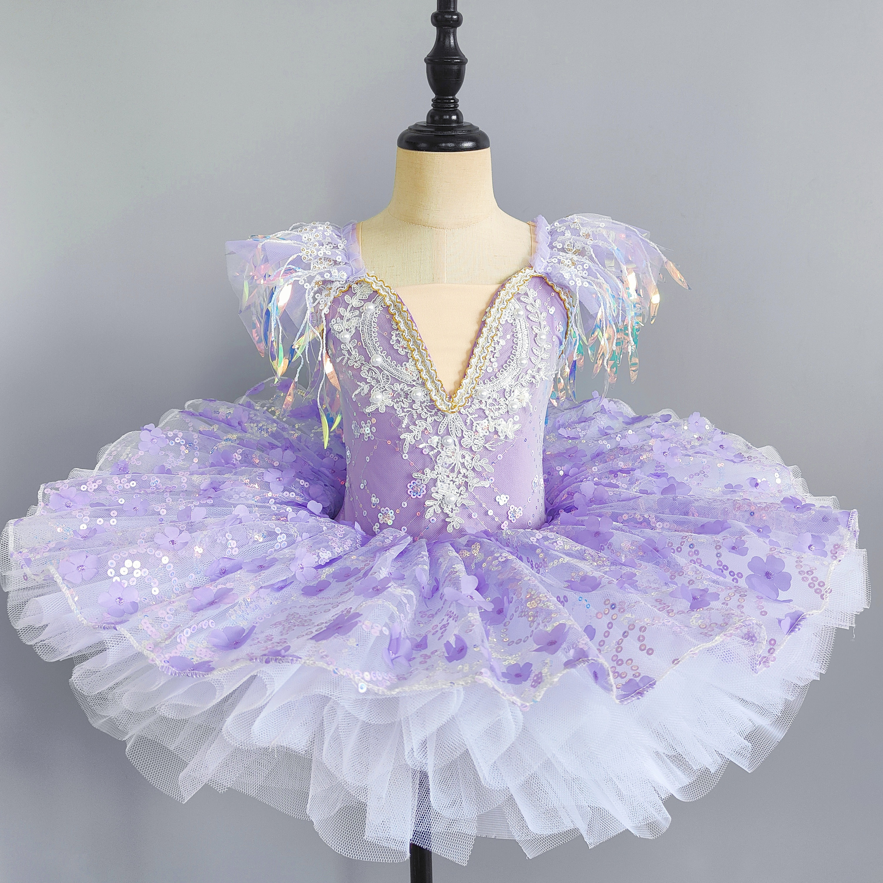 Pompon violet