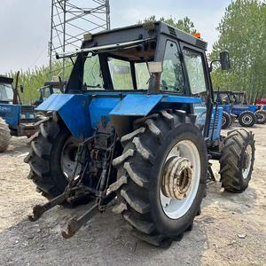 二手拖拉机旧菲亚特110hp 110-90，带驾驶室，用于农场工程传统四轮驱动性能良好