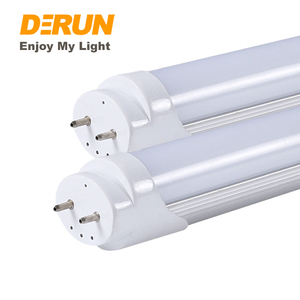 LEDチューブライトT8ラウンドリニアアルミニウムプラスチックランプ9W18W 24W 2FT 4FT 5FT蛍光灯交換CE RoHS EMC、LTL-T8AP - Product Image 3