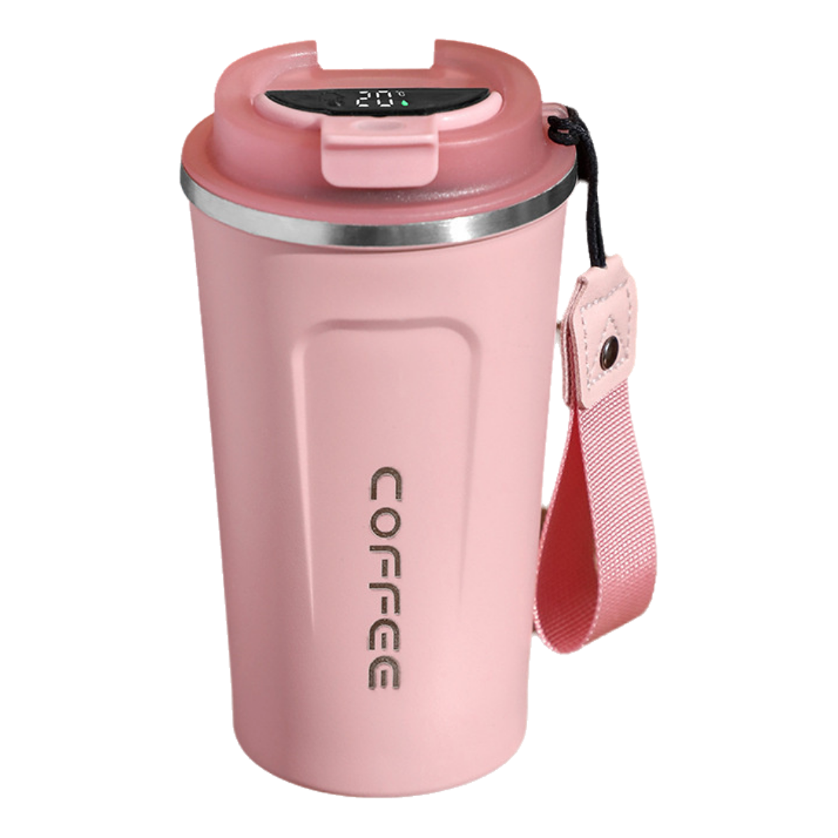 Pink Clear lid