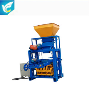 QT40C-1 piccolo Semi automatico Multi funzione blocco in calcestruzzo linea di produzione per Ghana nuovo Starter - Product Image 4