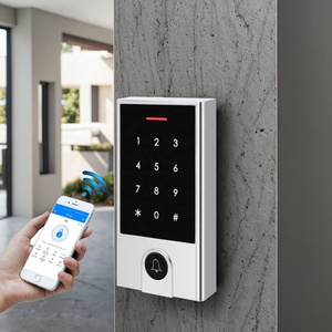 TTLock TTHotel Smart Wallreader Cerradura de puerta con teclado, WiFi Embedded Digital Touch Keypad Sistema de entrada de control de acceso - Product Image 1