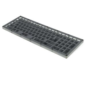 Huizhou YWY Voll programmier bare kunden spezifische mechanische CNC-Tastatur gehäuse platte Acrylrahmen-PCB-Stabilisatoren unterstützen DIY-Tastatur-Kit - Product Image 4