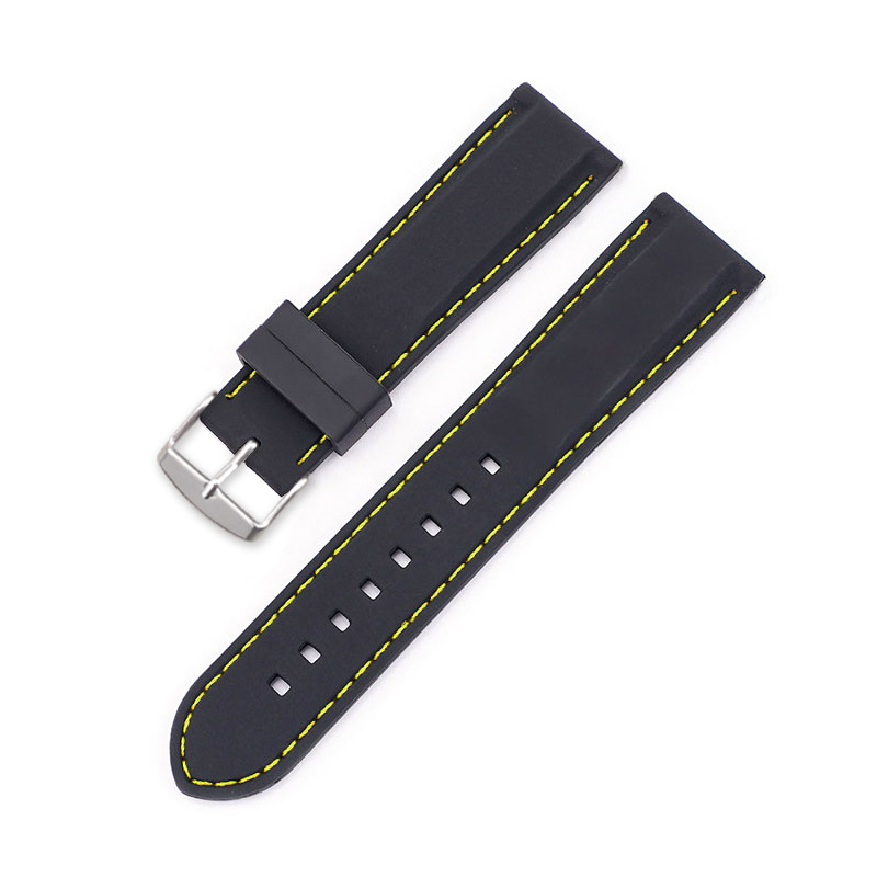 Black band white thread
