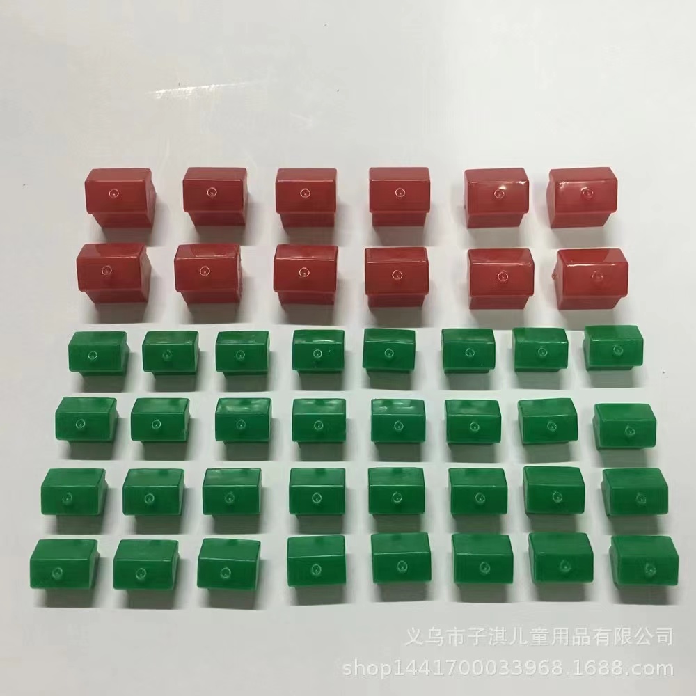 Monopoly rojo y verde