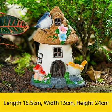 Lampe cabane dans les arbres oiseau