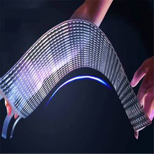 จอแสดง LED แบบใส95% ของบริษัท R & D หน้าจอ LED แบบใส - Product Image 1