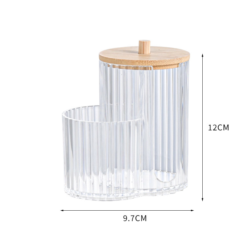 Couvercle cylindrique transparent