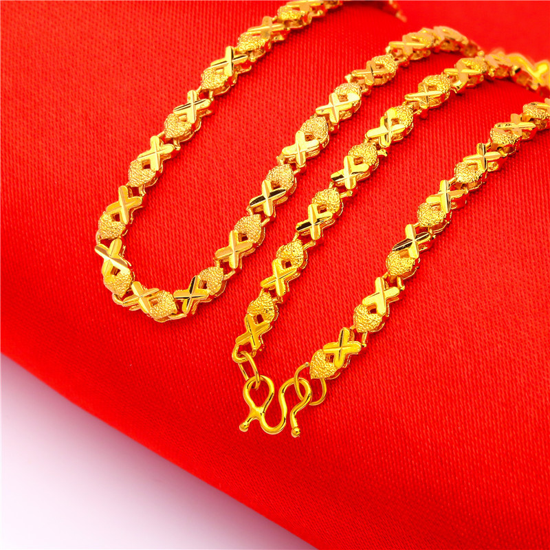 Collana con cuore in oro