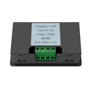 ZK-MG DC5-30V 5A PWM DC regolatore motore regolabile velocità Encoder Display digitale ciclo di funzionamento frequenza MAX 15A Controller motore - Product Image 3