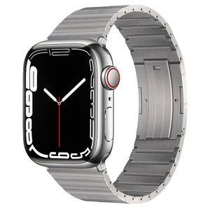 Watch Strap Coolyep for <strong>Apple</strong> Watch Ultra Titanium Band 49MM, Appl Watch Ultra Titanium Band Replacement for IWatch Series 8 - Product Image 2