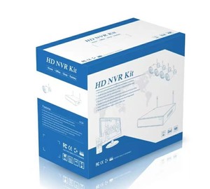 1080p IP66 impermeabile proiettile CCTV sistema di telecamere di sicurezza Wireless 4-Ch NVR kit per uso esterno analogico cablato compatibile WiFi - Product Image 5