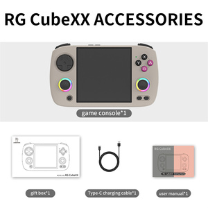 RG cubo Retro palmare Console di gioco 3.95 ''Touch Screen 720*720 Android 13 Bluetooth WIFI portatile lettore Video 5200mAh - Product Image 3