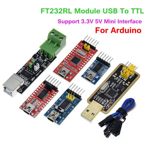 TTL bl TTL rl temel kesme panosu FTDI FT232 USB TTL 5V 3.3V ayıklayıcı indir kablosu seri adaptör modülü