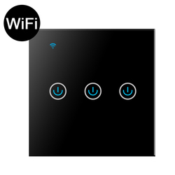 WiFi Black 3Gang