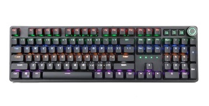 OEM ODM-Gamer de ordenador, succión magnética en la cubierta, Teclado mecánico LED para videojuegos