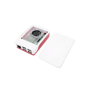 <strong>Raspberry</strong> <strong>Pi</strong> 5th Generation 5 Official Red and White Cooling <strong>Case</strong> <strong>Raspberry</strong> <strong>Pi</strong> <strong>Case</strong> Cooling Fan Protection <strong>Case</strong> - Product Image 4