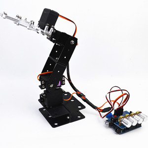 In lega di alluminio quattro gradi di libertà Robot Set economico 4Dof assemblato Robot per Arduino Kit