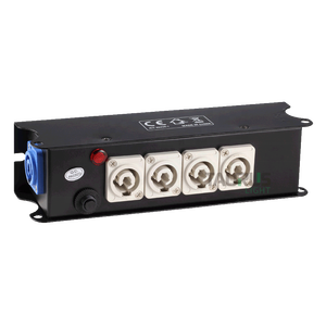 Stage Lighting <strong>1</strong> Powercon <strong>Input</strong> 5 Powercon <strong>Output</strong> <strong>4</strong> Port Powercon Power Box