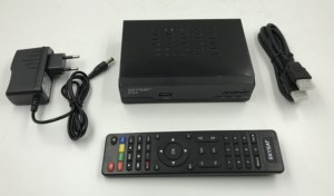 H.265 HEVC DVB S2小型衛星テレビ受信機SKYSAT V20サポートLAN IPTV M3U - Product Image 6