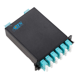 24 Cores LGX Box with MPO LC Cassettes Fiber Optic <strong>Patch</strong> <strong>Panel</strong> Compatible for 3G and 4G <strong>Networks</strong>