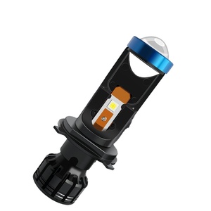 P5 H4 LED HiLo işın Mini projektör Lens far 12V 24V 6000K 70W 12000LM oto araba işık Canbus H4 LED Lens - Product Image 2