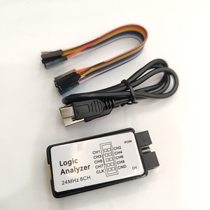 Analizzatore di logica USB 24MHz 8 canali 24M/secondi Debugger per braccio analizzatore di logica FPGA