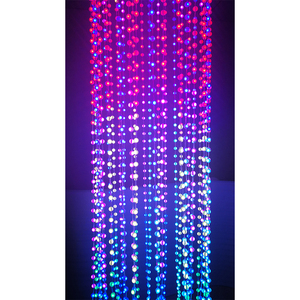 3D cadena personalizada RGB Pixel LED luces de cadena de Control DMX de la luz de la bola de DC12V - Product Image 3