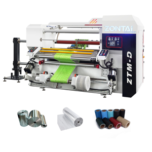 ZONTAI Jumbo Paper Roll <strong>Cutter</strong> Raw Material Tissue Slitting Rewinding Machine Price - Product Image 3