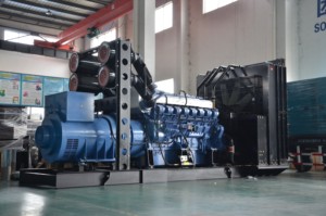 <strong>Biggest</strong> Power of <strong>One</strong> Unit 2MW Generator diesel 2.5MVA Mitsubishi Gensets Electronic Auto Start in Inventory - Product Image 3