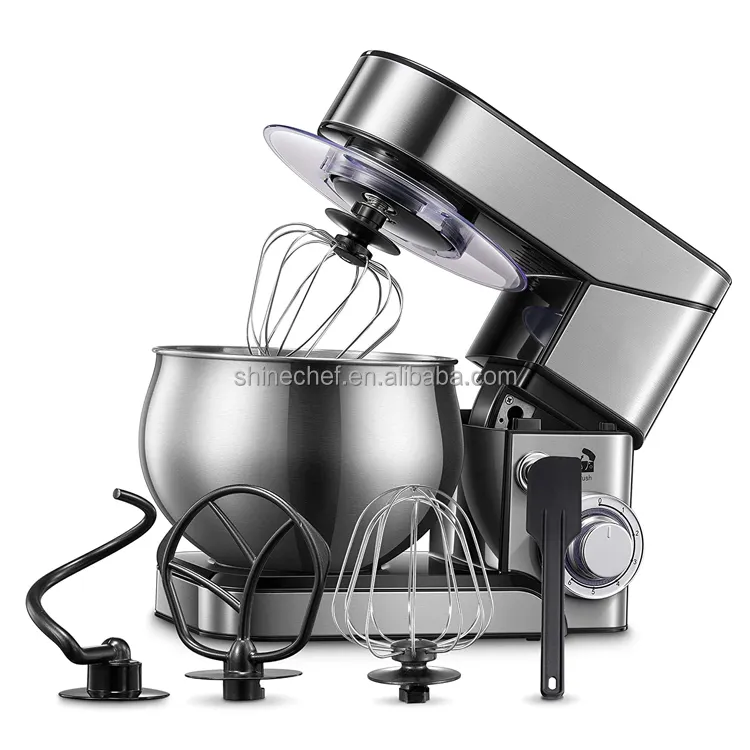 4L 5L Robot da cucina automatico De Cocina 1000W Robot da cucina in acciaio inossidabile