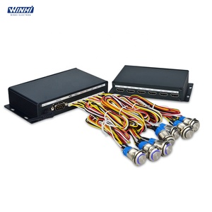 WH-HD-ARC HD-ARC Music Push Button Audio Media Player <strong>1</strong> in 5 Out LED Button ARC Speaker <strong>Switcher</strong>