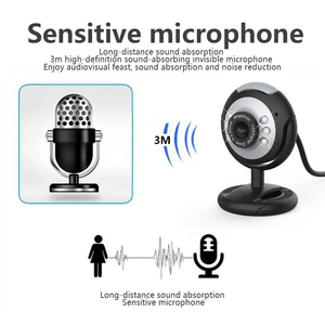 Video anruf USB Web Cam Treiber kostenlos 480p 30fps Webcam mit Mikrofon USB 2.0 USB 3.0 Schnitts telle USB Kamera - Product Image 3