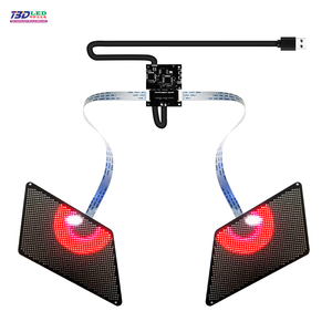 ไฟหน้า LED สำหรับรถยนต์ที่ได้รับความนิยมมากที่สุดควบคุมโดยแอปโทรศัพท์ RGB LED 5V ตาปีศาจ - Product Image 2
