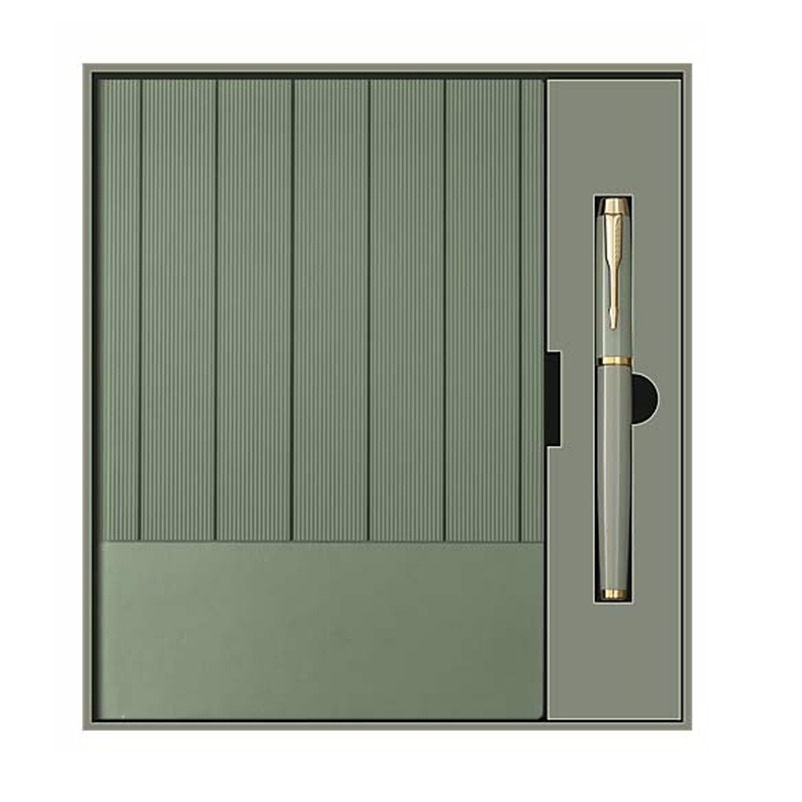 Vert (Cahier + Stylo)