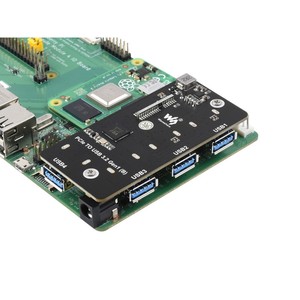 Адаптер PCIe-USB 3,2 Gen1, для Raspberry Pi вычислительного модуля 4 IO платы, 4x HS USB - Product Image 5