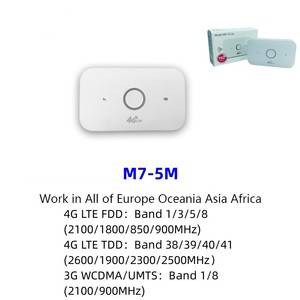 M7-5 2100 mAh pil 4G kablosuz yönlendirici taşınabilir wifi mobil taşınabilir ve hareket halindeyken mifis hotspot internet hazine - Product Image 2