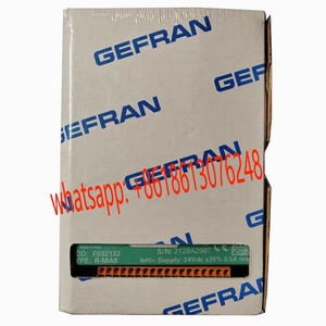 Módulo Gefran con 6 entradas analógicas + 6 salidas analógicas, módulo PLC Gefran F032132, nuevo y original, modelo Gefran F032132