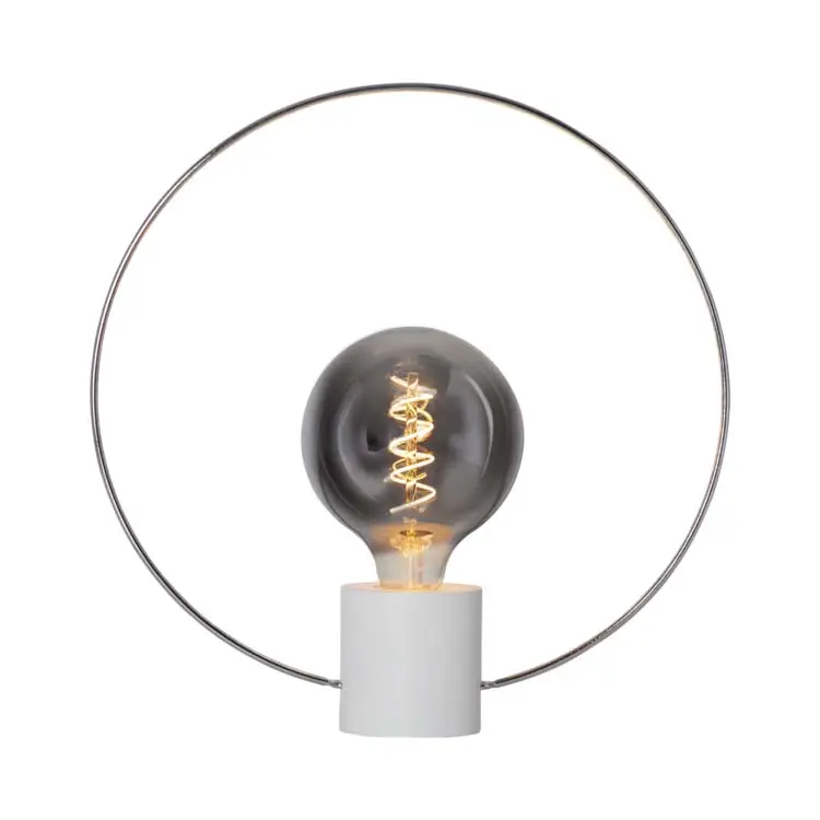 Lâmpada led vintage global de vidro leite g95, 4w, 6w e 8w, lâmpada led decorativa para decoração de casa e iluminação interna