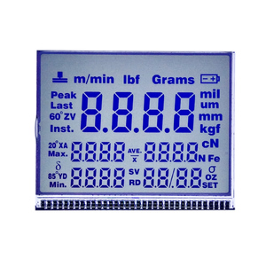 Kleine MOQ Custom LCD-Anzeige module LCD 7/16-Segmentanzeige für IR-Thermometer mit RGB-Hintergrund beleuchtung - Product Image 1