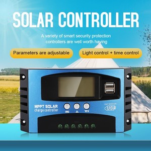 12V Dual USB/DC Solarpanel-Controller mit LCD-Display MPPT-Aufladung für Blei-Säure-Lithium - Product Image 6