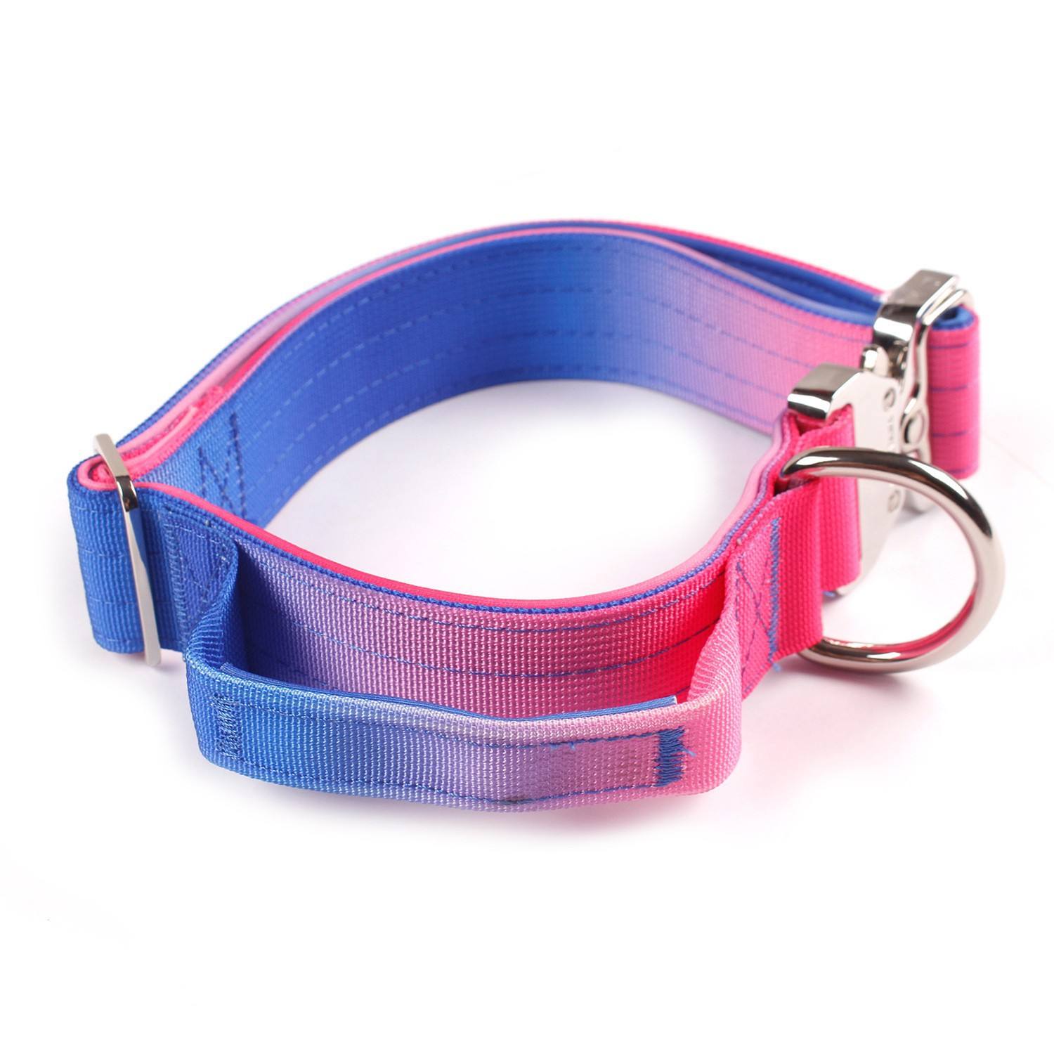 Collier pour chien (Bleu rose)