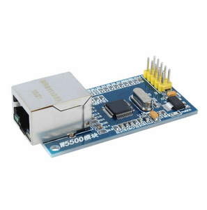 W5500 Ethernet network module hardware protocollo tcp/ip stack 51 driver development board network